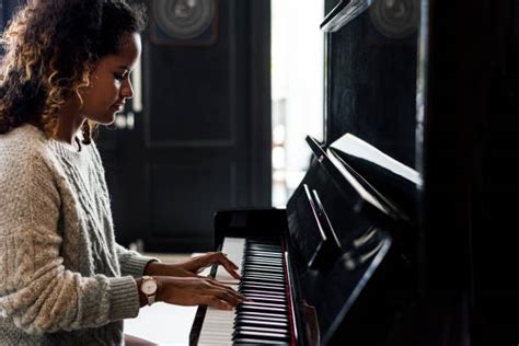 African American Playing Piano Stock Photos Pictures And Royalty Free