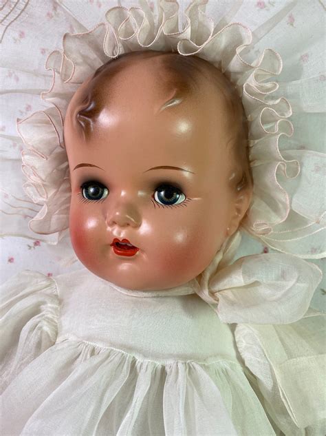 Rare 27 Vintage 1947 Ideal Baby Beautiful Doll Dollyology