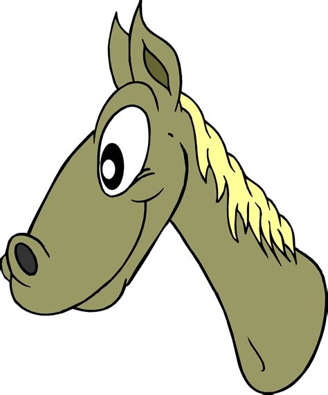 Cartoon Horse Head Clipart Best