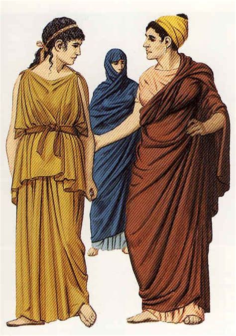 La Mujer Griega Incluía Una Serie De Prendas Claramente Femeninas