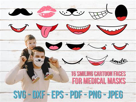 Free Free Smile Mask Svg 532 SVG PNG EPS DXF File