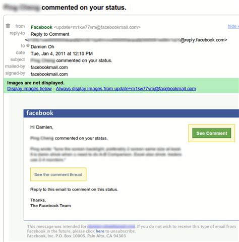 How To Spot A Phishing Facebook Mail Make Tech Easier