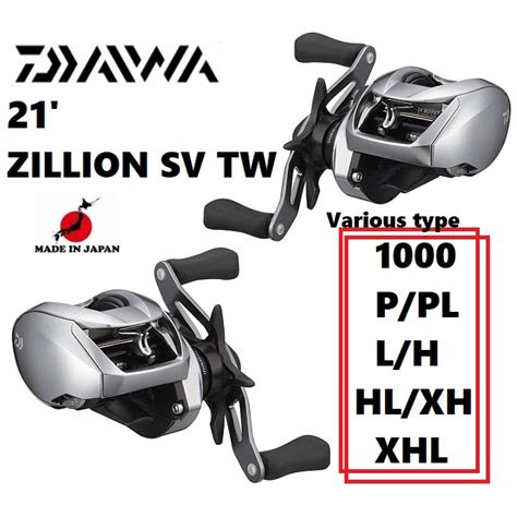 Daiwa Zillion Sv Tw Right Left Various P Pl L H Hl Xh Xhl