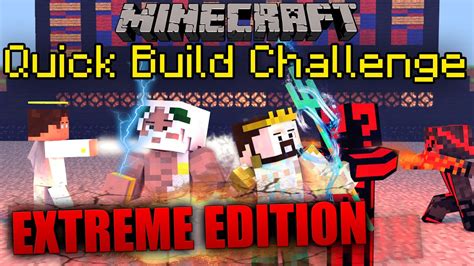 Minecraft Quick Build Challenge Extreme Edition Extremisode 14 Youtube