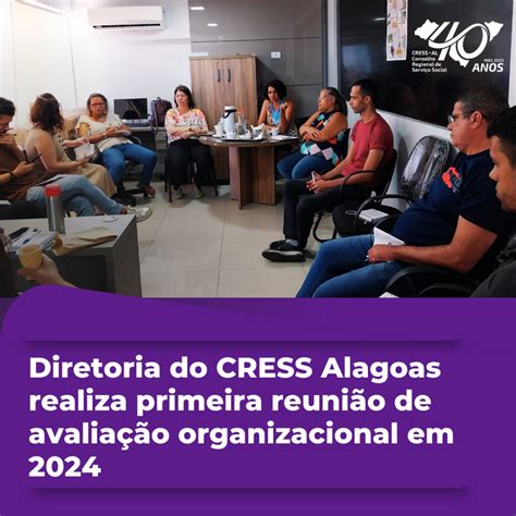 Cress Diretoria Do Cress Alagoas Realiza Primeira Reunião De Avaliação Organizacional Em 2024