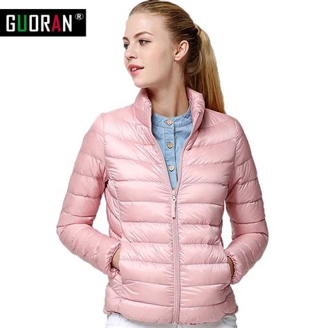 90 Real Whie Duck Down Coat Women Down Jackets Parka Winter 2016 Warm