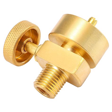 Buy 1lb Brass Propane Needle Control Valve Disposable Adjustable