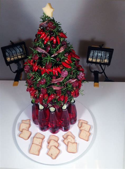 Edible Christmas Tree Start With A Rosemary Tree This You Decorate