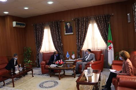 استقبل وزير التربية Unicef Algérie يونيسف الجزائر