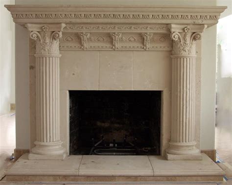 Cast stone fireplace mantels & precast surround fireplaces. High Quality Faux Fireplace Surround #9 Stone Fireplace ...