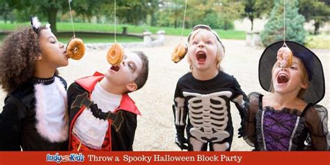 throw a neighborhood spookfest a spooky halloween block party