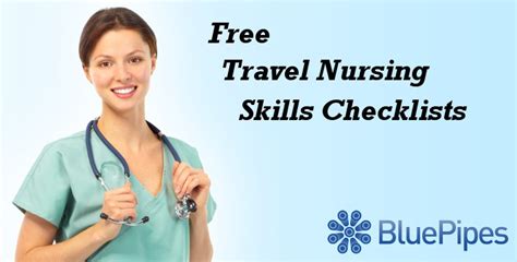 Sample Travel Nursing Skills Checklist Free Bluepipes Blog