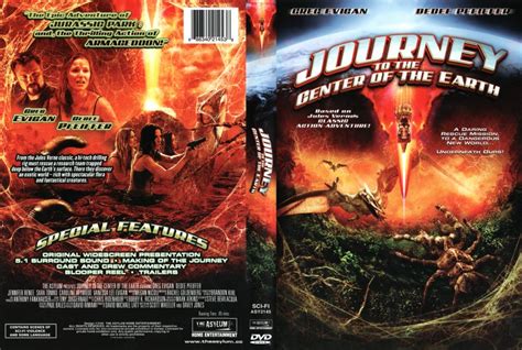 Journey To The Center Of The Earth Movie Dvd Scanned Covers Journey