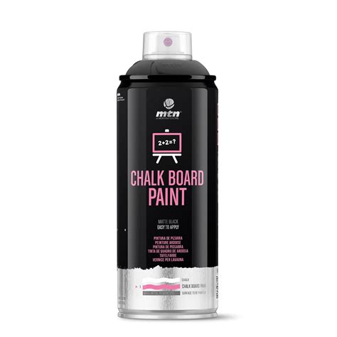 Mtn Pro Chalkboard Spray Paint Spray Planet Sprayplanet