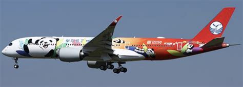 Sichuan Airlines Airbus A350 900xwb Panda Route Livery Reg B 306n