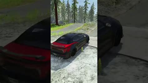 Realistic Car Crashes Beamng Driveshorts Youtube