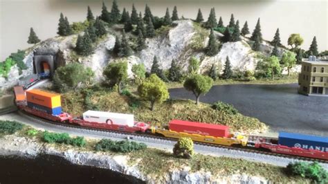 Z Scale Model Train Layout Youtube