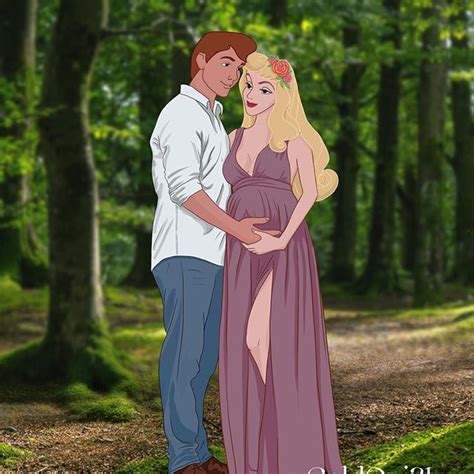 Pregnant Aurora And Prince Philip Best Disney Princess Fan Art