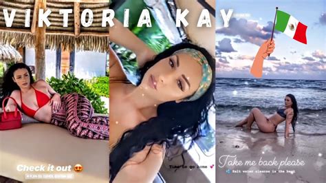 Viktoria Kay desborda belleza en Cancún México YouTube
