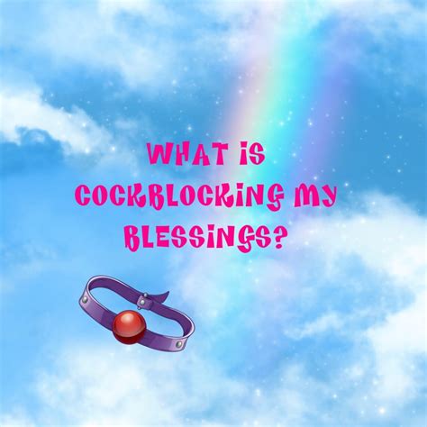 Intuitive Reading What Is Cockblocking My Blessings Etsy