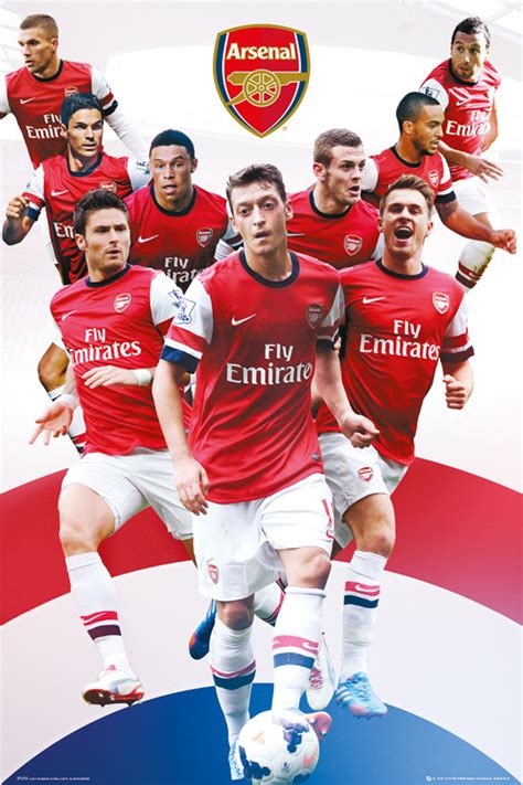 Arsenal Fc Players 1314 Juliste Poster Tilaa Netistä Europosters