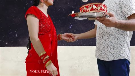 Karva Chauth Special Freshly Married Priya Had First Ever Karva Chauth Hump And Had Suck Off