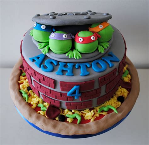 Ninja Turtle Cake Designs