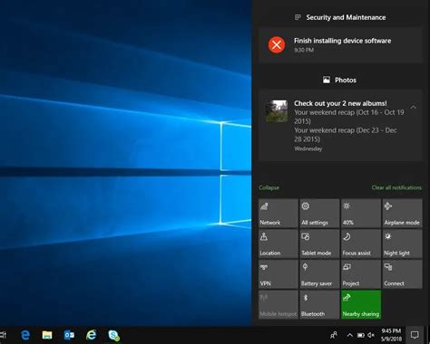 How To Disable The Windows 10 Notification Center • Techbriefly