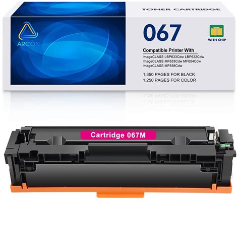 1 Pack 067 Toner Cartridge Compatible For Canon 067 Cartridge 067 Crg