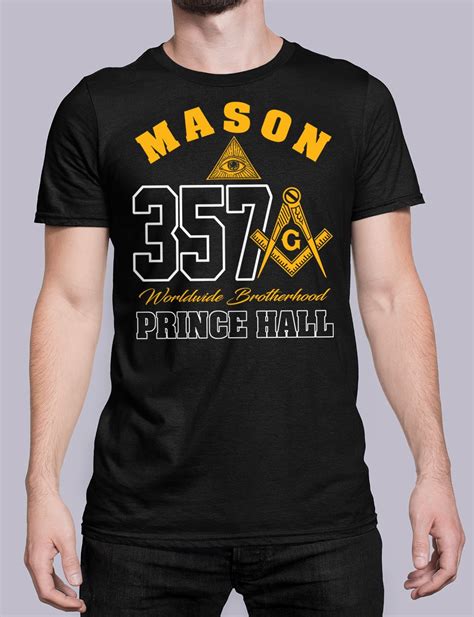 Mason 357 Prince Hall T Shirt Masonic Vibe Reviews On Judgeme