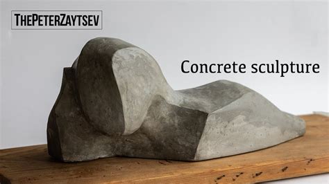 Tutorial How To Made Concrete Sculpture By Thepeterzaytsev Diy Youtube