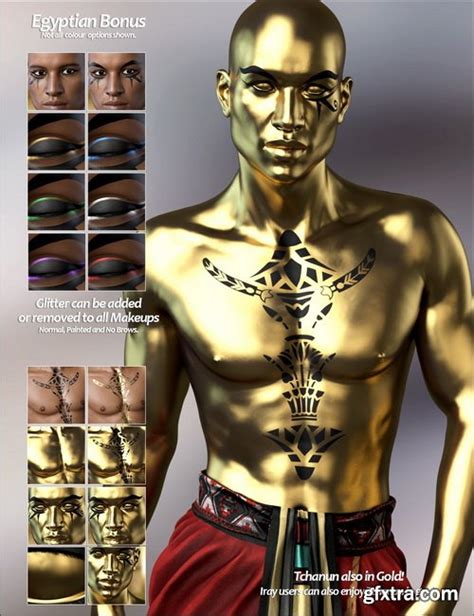 Daz3d Ancient Egypt Bundle Character Outfit Expansion And Poses Gfxtra