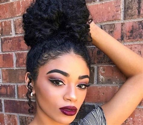 20 Amazing Curly Bun Hairstyles To Stand Out 2024 Trends