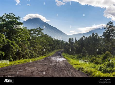 The Volcanic Mountain Chain Of The Virunga National Park Unesco World