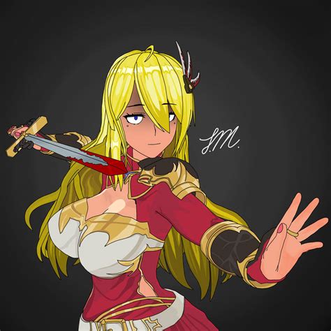 character oc elegant swordswoman by thatoneartguylol on deviantart