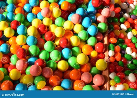 Colorful Candies Stock Image Image Of Sweet Sugarcoated 36439349