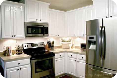 Kitchen size and how it affects cost to repaint cabinets. Painted Kitchen cabinets and countertops, rustoleum ...