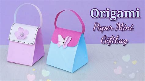 Origami Party Favors Bag Origami