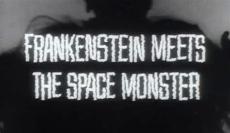 Frankenstein Meets The Space Monster 1965 Trailer Vídeo Dailymotion