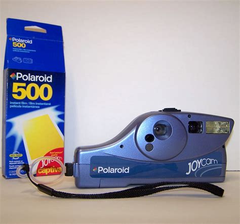 Polaroid Silverblue Joycam Instant Camera With 1 Pack Of 500 Film