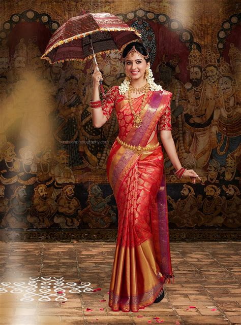 Saree Sari Silksaree Pattusaree Fashion India Southindian Bride