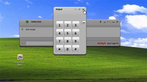 Overview Of The Avaya One X Agent Main Window By Intelli Flex Youtube
