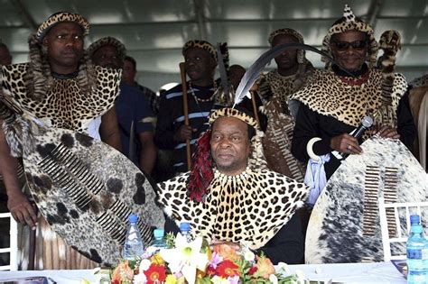 Goodwill Zwelithini South Africas Straight Talking Zulu King Bbc News