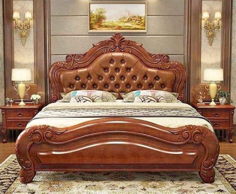 Teak Wood Sheesham Wood Wooden Queen Size Bed Without Storage At Rs 120000 Piece In Saharanpur