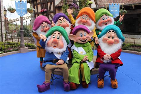 Meeting The Seven Dwarfs Taken On April 12 2012 At The Fa Flickr