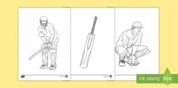 Cricket Colouring Pages Cricket Pictures To Colour