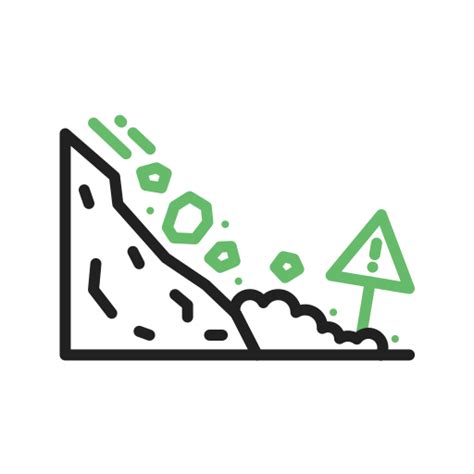 Landslide Free Icon