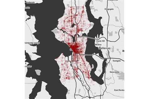 Crime Density Map Normalized For Population Oc Rdataisbeautiful