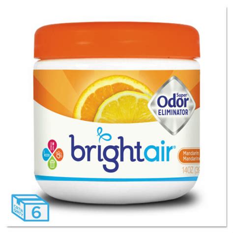 Bright Air Super Odor Eliminator Mandarin Orange And Fresh Lemon 14oz 6