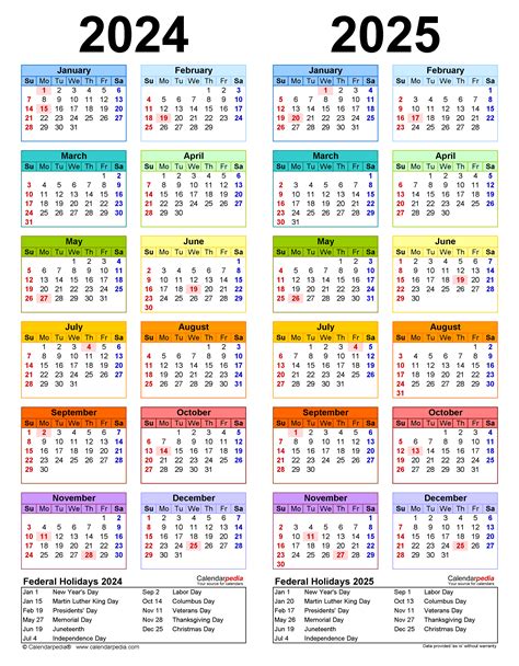 Yearly Calendar 2024 2025 Beryl Chantal